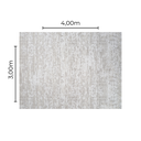 Ver imagem 7 de Tapete Sala Quarto 3,00x4,00m Vienna - Todos Desenhos - Coleção Pemogo Cor:gelo Estonado