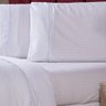 Jogo de Cama Lençol Mônaco Fitado com Fronha Solteiro 03 Peças - Tecido Listrado Percal 300 Fios Ace - 3