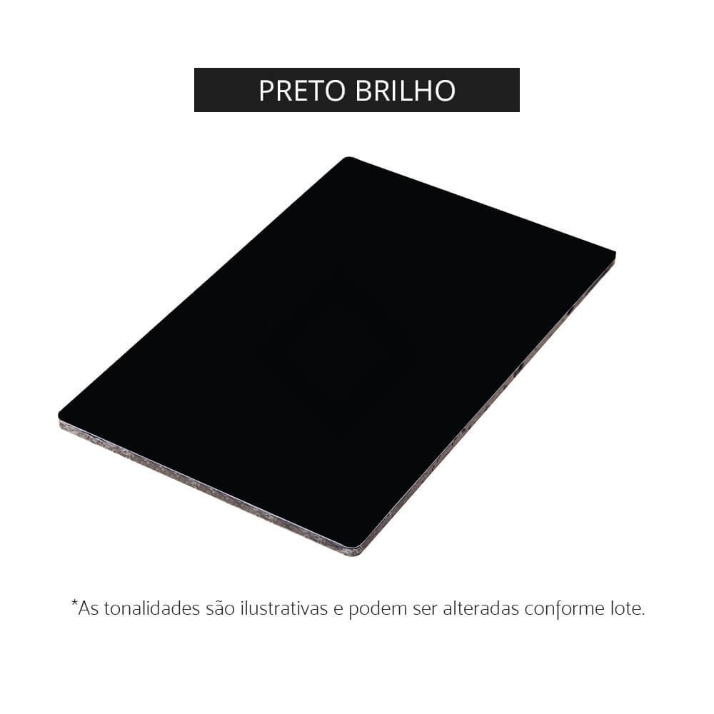 Chapa de ACM Preto Brilho - 1,22 x 2,50m - 3mm - 2