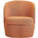 Ver imagem 4 de Kit 2 Poltronas para Sala e Escritório Base Giratória Samara Linho Terracota