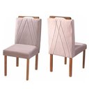 Ver imagem 2 de Conjunto Sala De Jantar Mesa 4 Cadeiras Off White