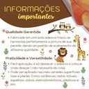 Ver imagem 7 de Adesivo de Parede Decorativo Infantil Safari no Jardim