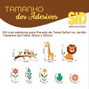 Ver imagem 5 de Adesivo de Parede Decorativo Infantil Safari no Jardim
