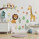 Ver imagem 4 de Adesivo de Parede Decorativo Infantil Safari no Jardim