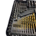 Ver imagem 7 de Jogo de Brocas e Bits 100 Peças para Madeira Metal Alvenaria com Maleta Completa