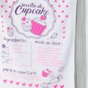 Ver imagem 3 de Pano de Prato Lomaer Sacaria 50 X 70cm Especial Receitas 12 Unidades