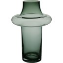 Ver imagem 1 de Vaso Decorativo Enfeite Casa Vintage Home&co Vidro 29x21x21cm Fumê