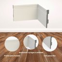 Ver imagem 2 de Rodapé 10cm Poliestireno Modelo Rf113 para Acabamento