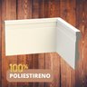 Rodapé 10cm Poliestireno Modelo Rf113 para Acabamento - 3