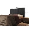 Cabeceira Cama Box Solteiro 0,88 Flora:preto - 4