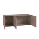 Ver imagem 6 de Módulo Planejado Ponte Casal para Guarda Roupa 100% MDF 3 Portas Orion CabeCasa MadeiraOriginals Marrom/Mocha