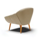 Ver imagem 6 de Kit 2 Poltronas Giovana Suede Marrom Rato Pés Palito Castanho - D'Rossi