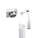 Ver imagem 3 de Torneira de Banheiro Monocomando Aço Inox Cromado Bica Alta