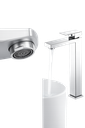 Ver imagem 3 de Torneira de Banheiro Monocomando Aço Inox Cromado Bica Alta