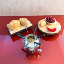 Aparelho Fondue 10 Peças Aço Inox Base Metal Preto Wolff - 7