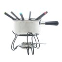 Ver imagem 1 de Aparelho Fondue 10 Peças Aço Inox Base Metal Preto Wolff