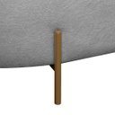 Ver imagem 4 de Puff Recamier Orgânico Maitê 1,38m para Quarto Loja Bouclê Cinza Sofa Store