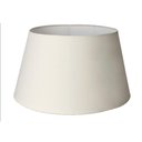Ver imagem 1 de Cúpula Clássica Abajur 25x30x40cm Grande de Tecido Algodão Soquete Nacional Ref 78