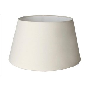 Cúpula Clássica Abajur 25x30x40cm Grande de Tecido Algodão Soquete Nacional Ref 78