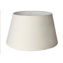 Ver imagem 2 de Cúpula Clássica Abajur 25x30x40cm Grande de Tecido Algodão Soquete Nacional Cor Bege Ref 78