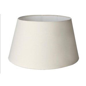 Cupula Abajur Luminaria Conica de Tecido Algodão Soquete Nacional Ref 78 Cor Bege