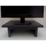 Suporte de Mesa Base Giratório com Nicho 360° para Monitor Preto - 2