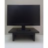 Suporte de Mesa Base Giratório com Nicho 360° para Monitor Preto - 1