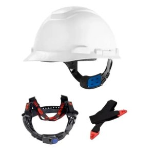 Capacete Segurança 3m H700 C/ Jugular Eletricista Engenheiro Obra