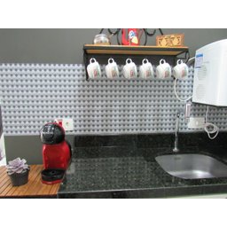 Papel de Parede Autocolante Adesivo 45cm x 5m Lavável (3 Rolos) Cobertura = 6 m2 - 1