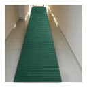 Ver imagem 2 de Tapete Passadeira Emborrachada Pvc Antiderrapante 0,65x5,00m Verde