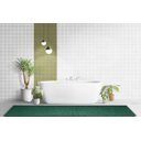 Ver imagem 4 de Tapete Passadeira Emborrachada Pvc Antiderrapante 0,65x5,00m Verde