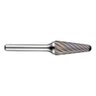 Lima Rotativa Metal Duro Cônica com Raio (formato L) Diâmetro 8,0 mm para alargamento de furos e - 3