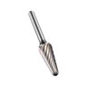 Lima Rotativa Metal Duro Cônica com Raio (formato L) Diâmetro 8,0 mm para alargamento de furos e - 1
