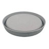 Prato Redondo Tradicional 30 (34x28x4,5) Preto Ardósia Japi - 2
