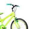 Bicicleta Infantil Aro 20 Aero + Kit Passeio Verde Claro - 15