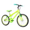Bicicleta Infantil Aro 20 Aero + Kit Passeio Verde Claro - 9