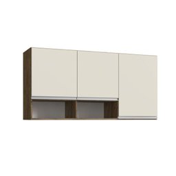 Cozinha Modulada Athena 6 Peças 2 Balcões 2 Armários Torre Quente e Paneleiro - 10