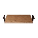 Ver imagem 3 de Bandeja em Madeira Decorativa para Café Linha Nexo 50x30cm - Corten