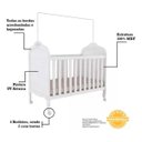 Ver imagem 4 de Kit Berço Peroba Elô Branco com Colchao Orthoflex Infantil