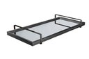 Ver imagem 1 de Bandeja Decorativa Espelhada Lf017 Preto/preto