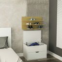 Ver imagem 3 de Sapateira Suspensa 3 Prateleiras em Mdf:natural