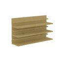 Ver imagem 2 de Sapateira Suspensa 3 Prateleiras em Mdf:natural