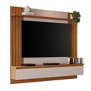 Ver imagem 1 de Painel para Tv até 65 Polegadas 1 Porta 1 Prateleira 160cm em Mdf Nt1365 Off White/freijó - Notá
