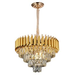 Pendente Lustre Circle 55x34cm E14x9 Bivolt Sindora Gold - 1