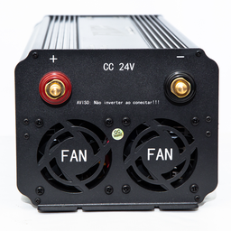 Inversor de Tensão IFP6000 - 24v/127v - 3000W Nominal 6000W Pico - 3