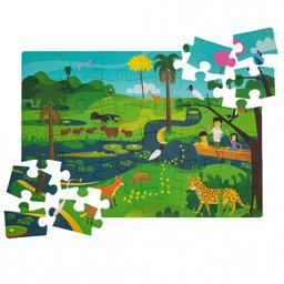 Quebra Cabeça Gigante - Bichos do Pantanal - 5