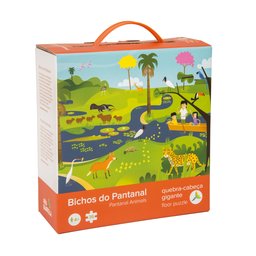 Quebra Cabeça Gigante - Bichos do Pantanal - 2