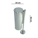 Ver imagem 4 de Lixeira Externa 25l Aro Basculante