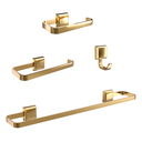 Ver imagem 1 de Kit Acessórios para Banheiros 4 Peças para Dourado Gold Banheiro
