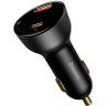 Carregador Veicular Baseus CCZX-01 100W USB-A + USB-C Preto - 1
